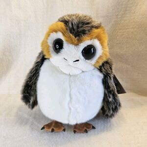 Disney Parks Star Wars Galaxy Edge Porg Puppet Talking Plush Original Tags New
